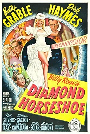 Diamond Horseshoe Poster