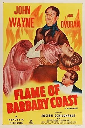 Flame of Barbary Coast Poster