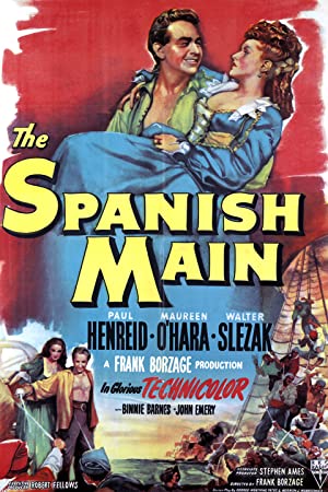 The Spanish Main Poster