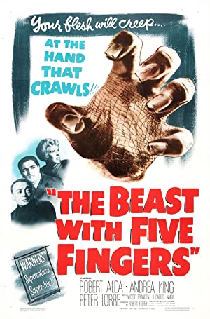 The Beast with Five Fingers Poster