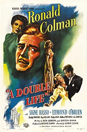 A Double Life Poster