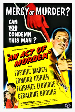 An Act of Murder Poster