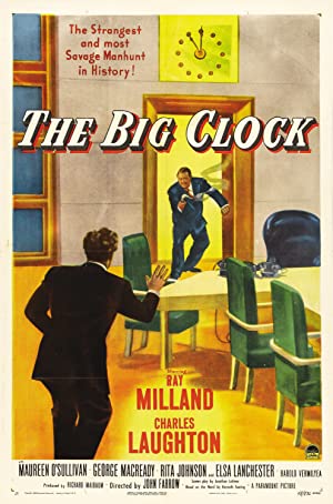 The Big Clock Poster