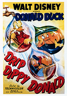 Drip Dippy Donald Poster