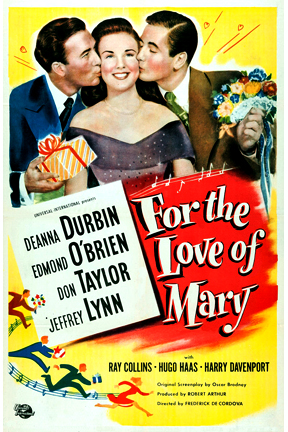 For the Love of Mary Poster