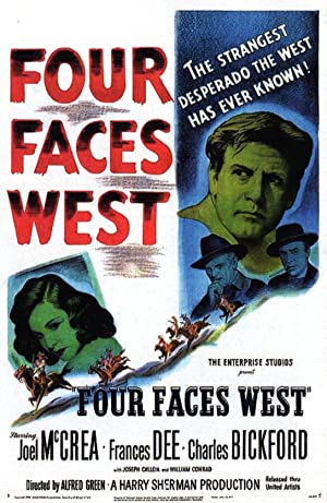 Four Faces West Poster