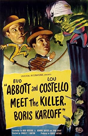 Bud Abbott Lou Costello Meet the Killer Boris Karloff Poster