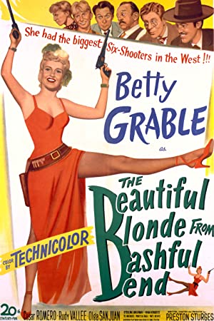 The Beautiful Blonde from Bashful Bend Poster