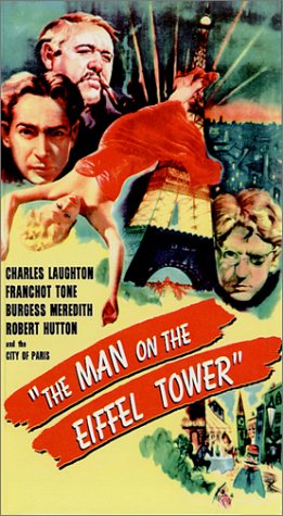 The Man on the Eiffel Tower Poster