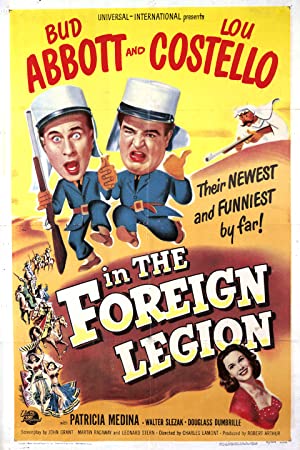 Abbott and Costello in the Foreign Legion Poster