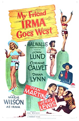 My Friend Irma Goes West Poster