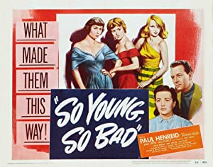 So Young, So Bad Poster