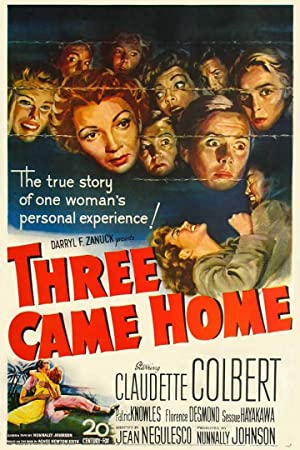 Three Came Home Poster