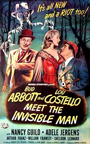 Bud Abbott and Lou Costello Meet the Invisible Man Poster