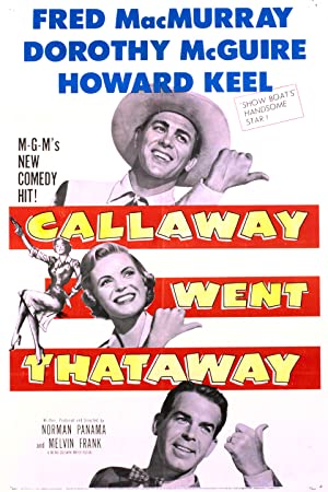 Callaway Went Thataway Poster