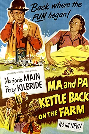 Ma and Pa Kettle Back on the Farm Poster