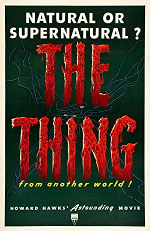 The Thing from Another World Poster