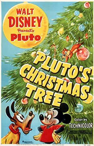 Pluto's Christmas Tree Poster