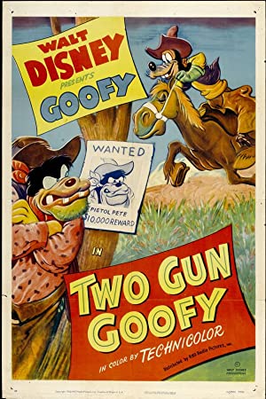 Two Gun Goofy Poster