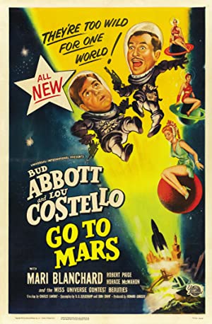 Abbott and Costello Go to Mars Poster