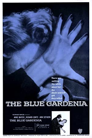 The Blue Gardenia Poster