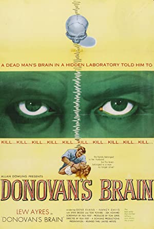 Donovan's Brain Poster