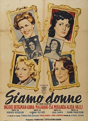 Siamo donne Poster