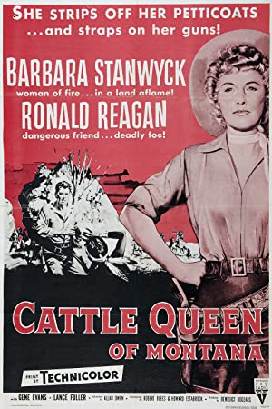 Cattle Queen of Montana Poster