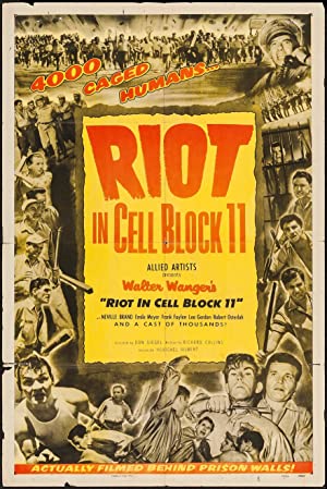 Riot in Cell Block 11 Poster