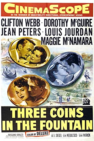 Three Coins in the Fountain Poster