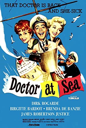 Doctor at Sea Poster