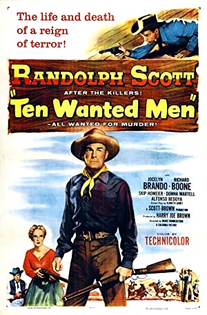 Ten Wanted Men Poster