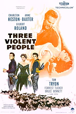 Three Violent People Poster