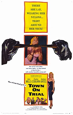 Town on Trial Poster