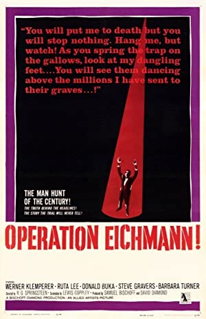 Operation Eichmann Poster