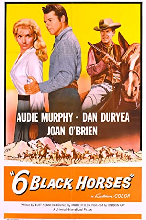 Six Black Horses Poster