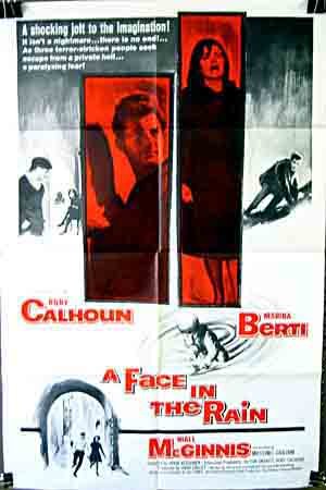 Face in the Rain Poster