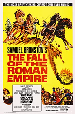 The Fall of the Roman Empire Poster