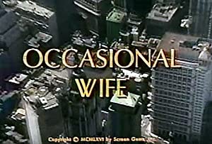 Occasional Wife Poster