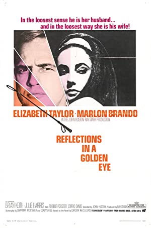 Reflections in a Golden Eye Poster