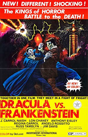 Dracula vs. Frankenstein Poster