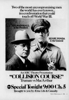 Collision Course: Truman vs. MacArthur Poster