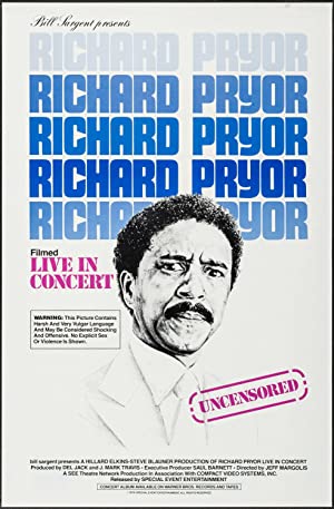 Richard Pryor: Live in Concert Poster