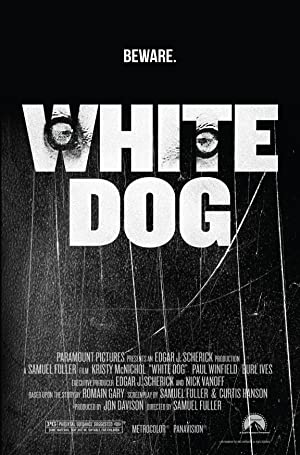 White Dog Poster