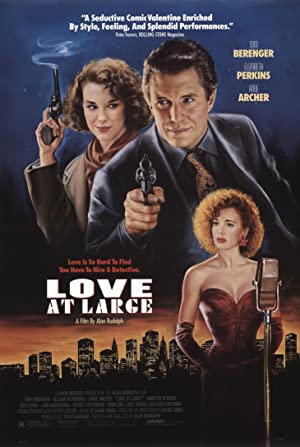 Love at Large Poster