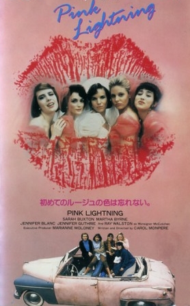 Pink Lightning Poster