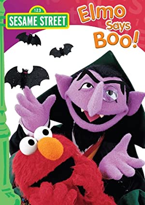 Elmo Says Boo Poster