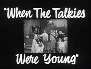 When the Talkies Were Young Poster