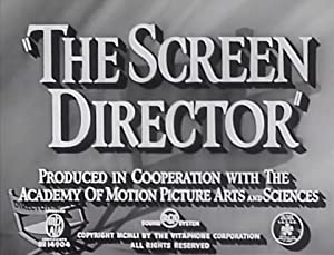 The Screen Director Poster