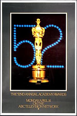 The 52nd Annual Academy Awards Poster